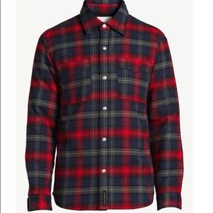 Men’s Plaid Shirt Jacket